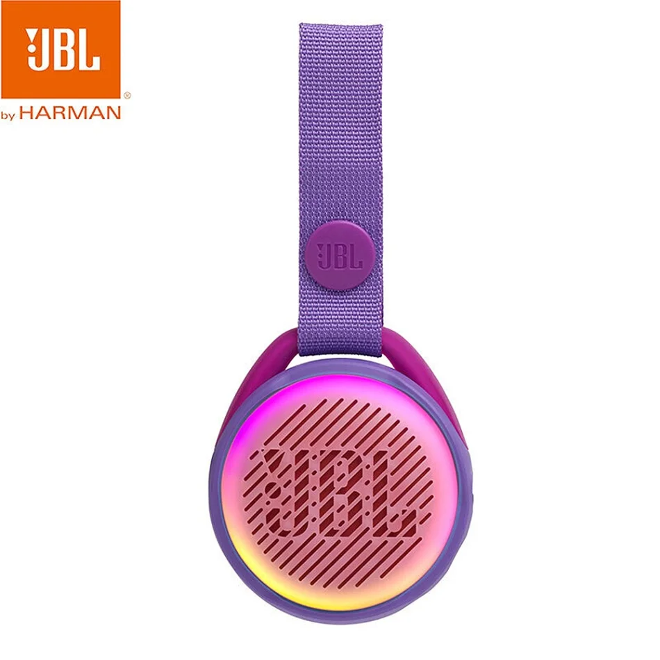 Фиолетовый JBL JRPOP беспроводной Bluetooth динамик s IPX7 водонепроницаемый детский динамик портативный предназначен для детей мини Саундбар caixa сом jbl - Цвет: Фиолетовый