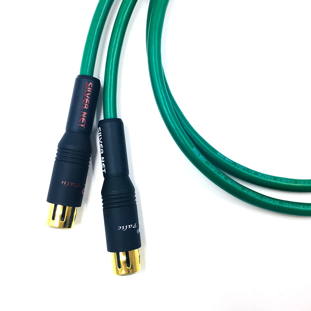 Hi Fi 2328 аудио кабель двойной RCA штекер на два XLR гнездо для усилителя CD DVD DIY плеер