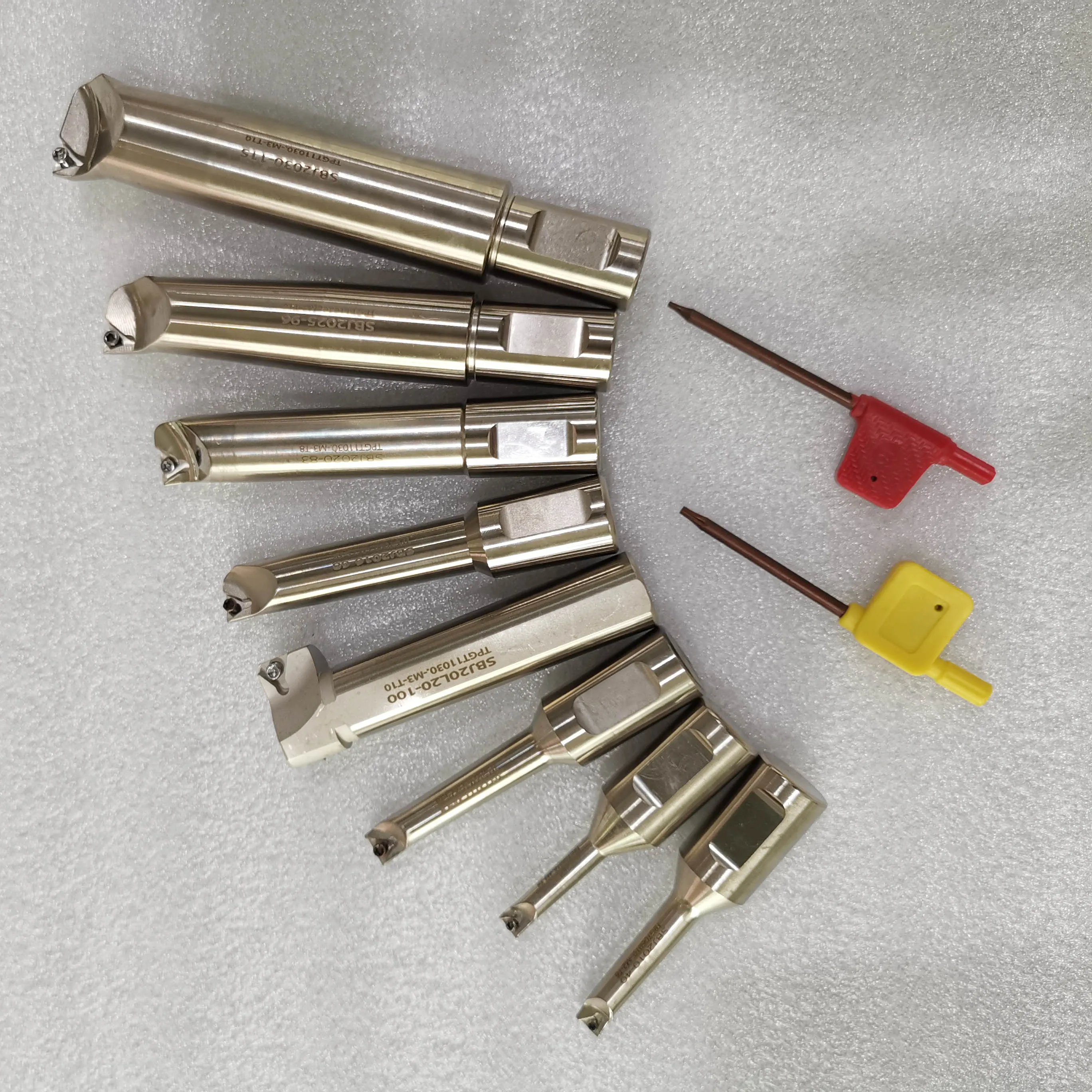 Новинка 8 сменных сверлильных стержней с хвостовиком 20 мм для расточной головки