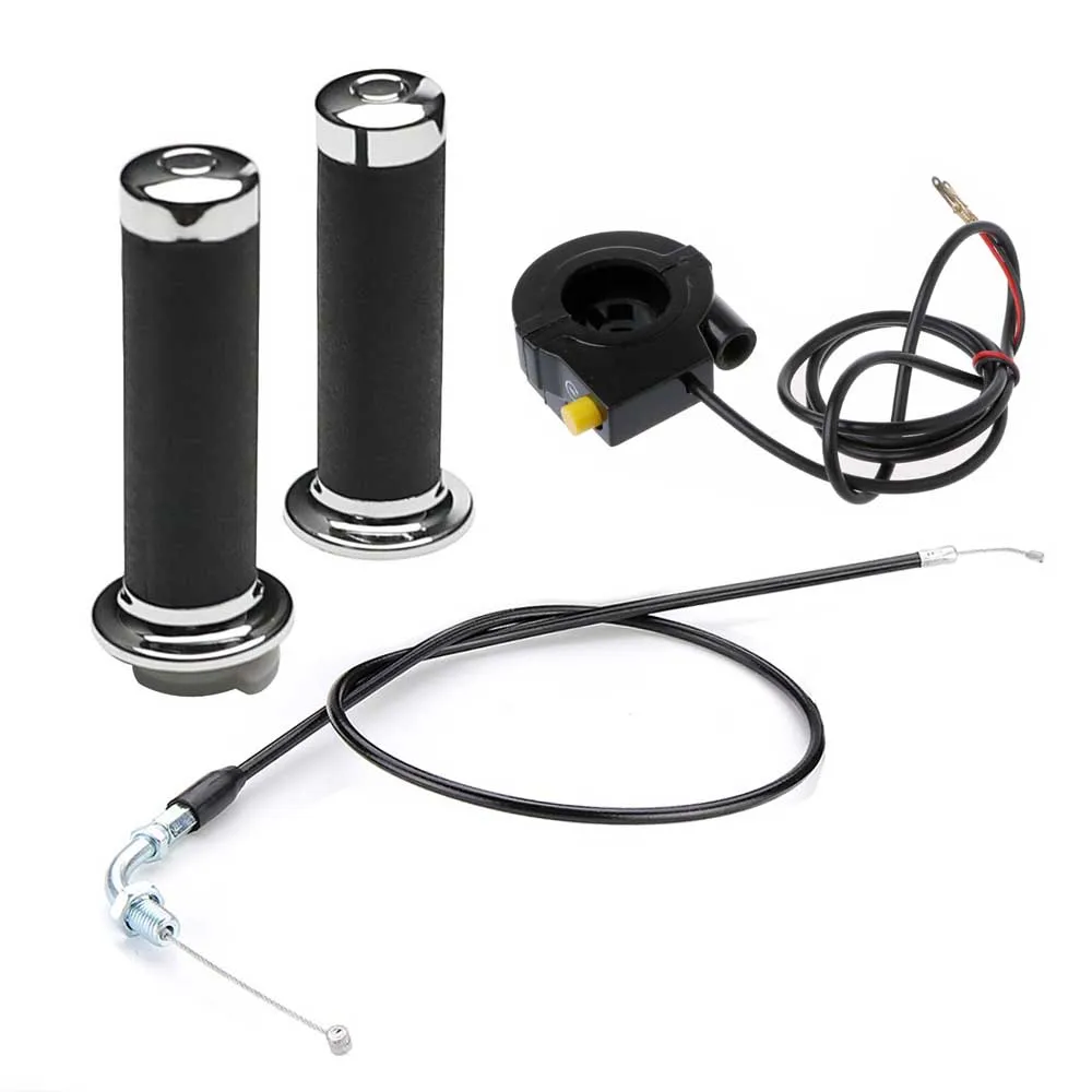 Рукоятка на руль мотоцикла твист трос дроссельной заслонки кнопка Kill 2 х тактный