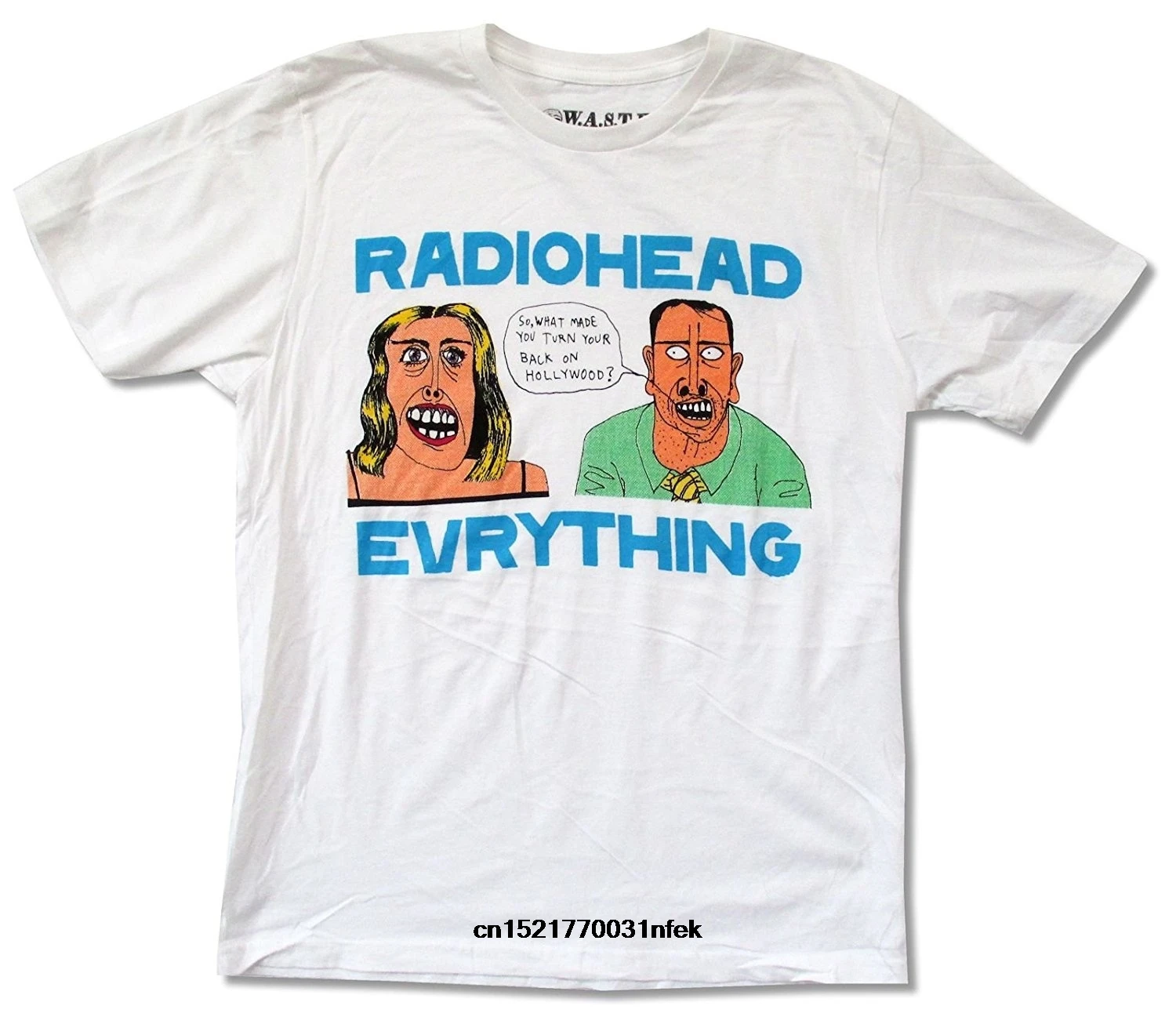 Мужская футболка w. A.s.t.e. Взрослая радиоголова все смешное Новинка Футболка