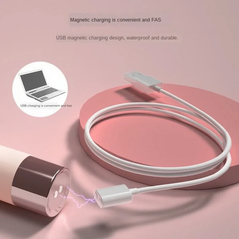 Многочастотный и скоростной массажер ручка с двумя сменными крышками для