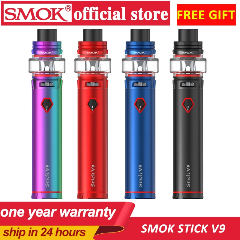 Новый оригинальный SMOK Stick V9 стартовый комплект 3000 мАч с 5 мл Стик V8 детский бак