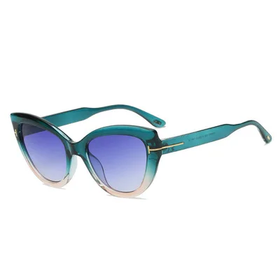 

Cat's Eye Sunglasses For Men And Women Multicolor Sunglasses Korean Style Leisure And Fashion Street Photography Glasses