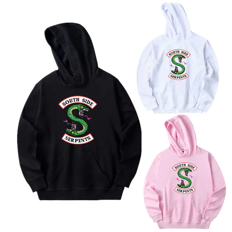 

South Side Serpents Riverdale Southside Hoodie Sweatshirts Riverdale Hooded Sweater Pants Sport Suit Girl Women Cosplay Costume