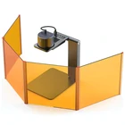 Бесплатная доставка, гравировальный станок Woodpecker с электрическим кронштейном, 3D деревообрабатывающий лазерный гравировальный станок + Складная Защитная плата