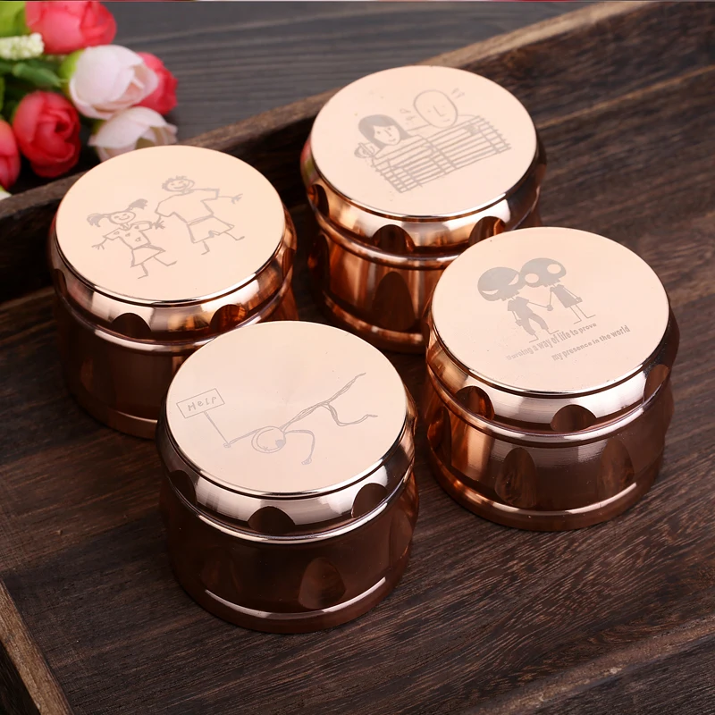 Измельчитель для сигарет можно повторно намагнитить из цинкового сплава с