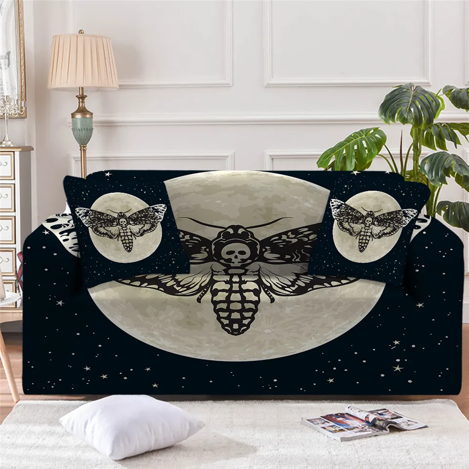 Чехол BeddingOutlet для диванов эластичный чехол на диван в готическом стиле с