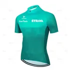 Джерси для велоспорта STRAVA Мужская, дышащая майка с коротким рукавом, с защитой от УФ-лучей, лето 2022