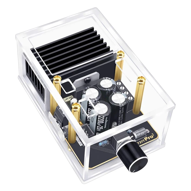 

Power Amplifier Module, 30W+30W Class AB Digital Audio Stereo Amp Board, DC 12V Dual Channel 2.0 TDA7377 Car Speaker