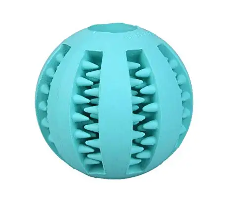 Собака игрушки XL из твердой резины мяч Забавный интерактивный эластичный шар