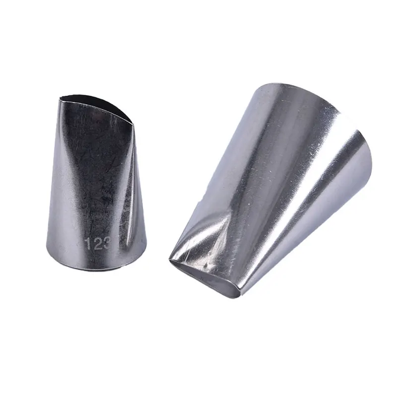 3/5 шт Нержавеющая сталь ремесло с цветочным принтом розы глазури трубопроводов