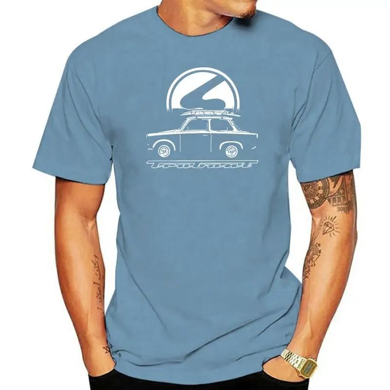 

Trabant Car Ifa Ddr Ostkult Car Logo Camping T-Shirt 2022 New Summer Fashion Men Free Shipping 80S T Shirts