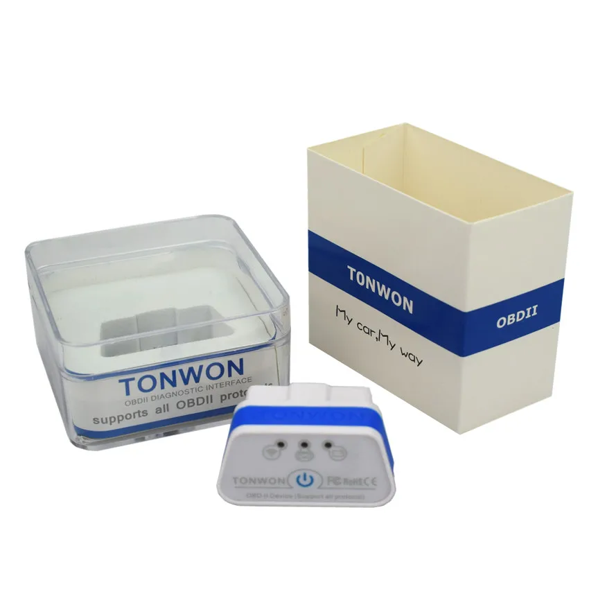 Tonwon TW2 BT 3 0/4 0/Wi-Fi OBD2 сканер штрих-кода автомобильный диагностический инструмент