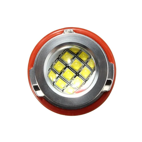 

2X 60w White Angle Eyes 12 LED Marker HALO Ring Light Bulb Energy Save For BMW E39 E53 E60 E61 E87 E63 E64 E65 E66 E83 X3 E53 X5