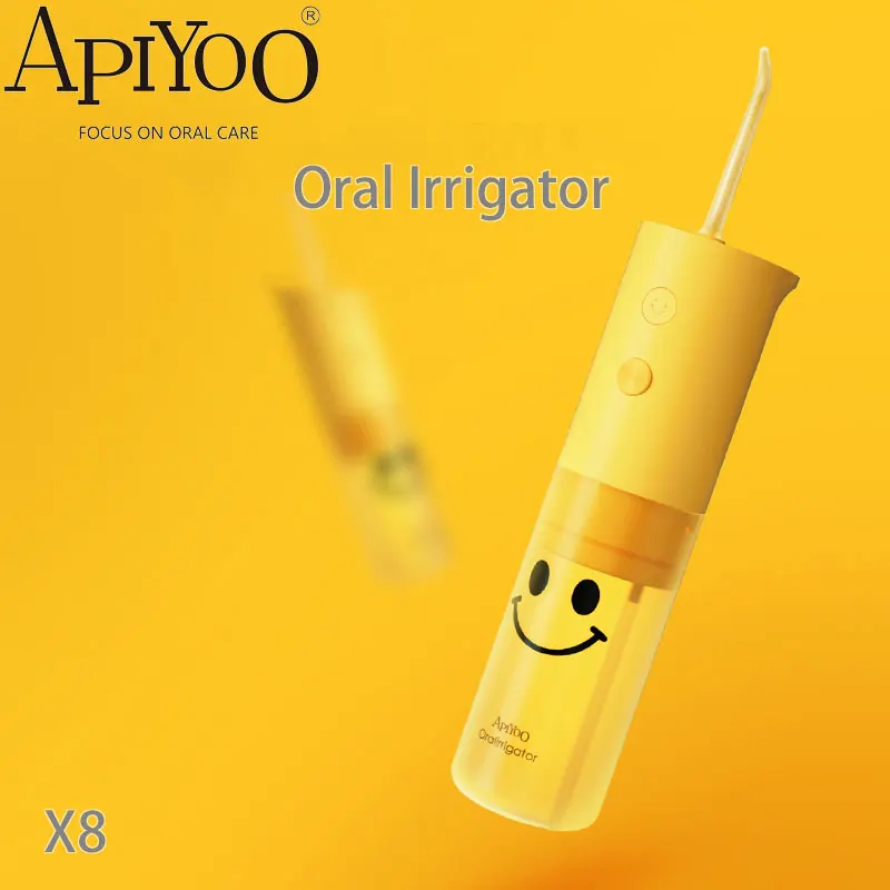 

Ирригатор полости рта APIYOO портативный с зарядкой от USB, 150 мл, 5 режимов