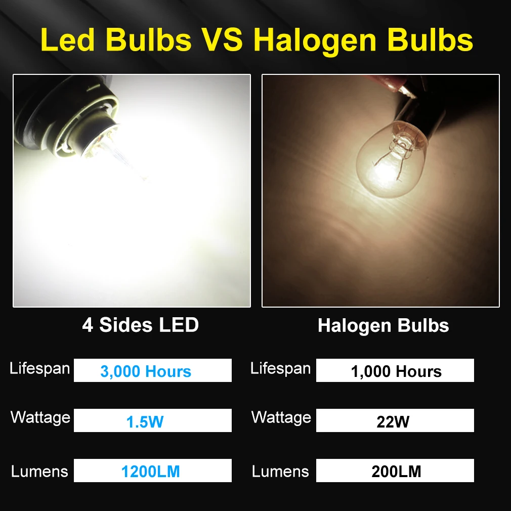 1 шт. 1156 BA15S Led 1157 BAY15D P21W Светодиодная лампа P21/5 Вт P21 5 R5W R10W автомобисветильник