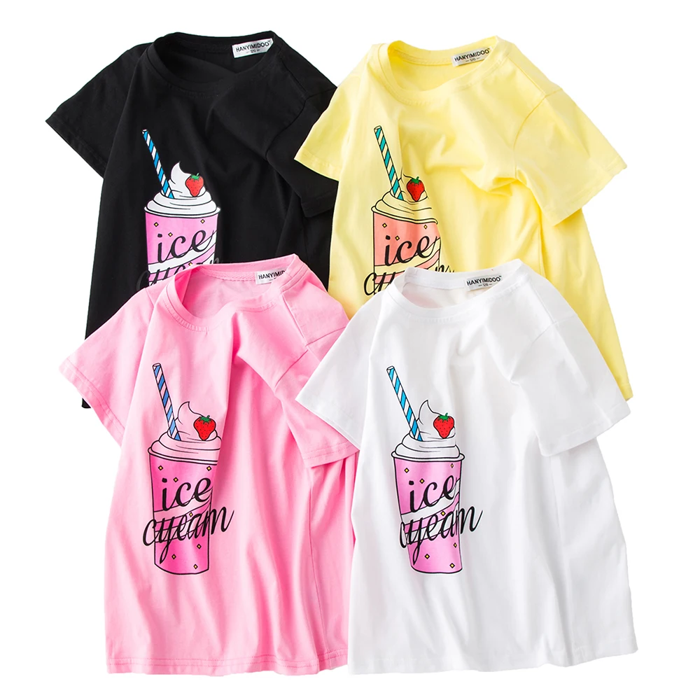 1PC Pure Cotton Summer Style Printed T Shirt Fashion Father Mother Kids Clothes Funny Family Look Short Sleeve Tee | Мать и ребенок