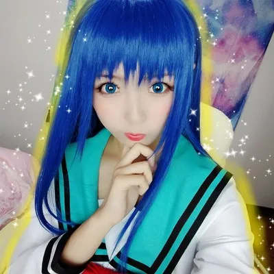Only wig Япония губительная жизнь Saiki K. women Teruhashi Kokomi косплей платье Saiki Kusuo no sai-nan Yumehara Chiyo платье и парик - Цвет: Only wig