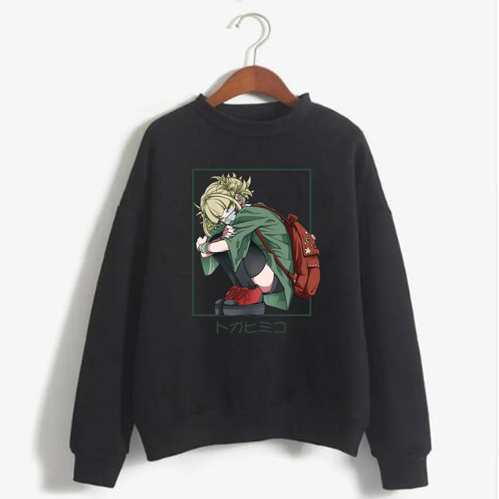 

Autumn Fashion Loog Sleeve Harajuku Himiko Toga Casual Hoodie Women Sweatshirt Men Casual My Hero Academia Swert
