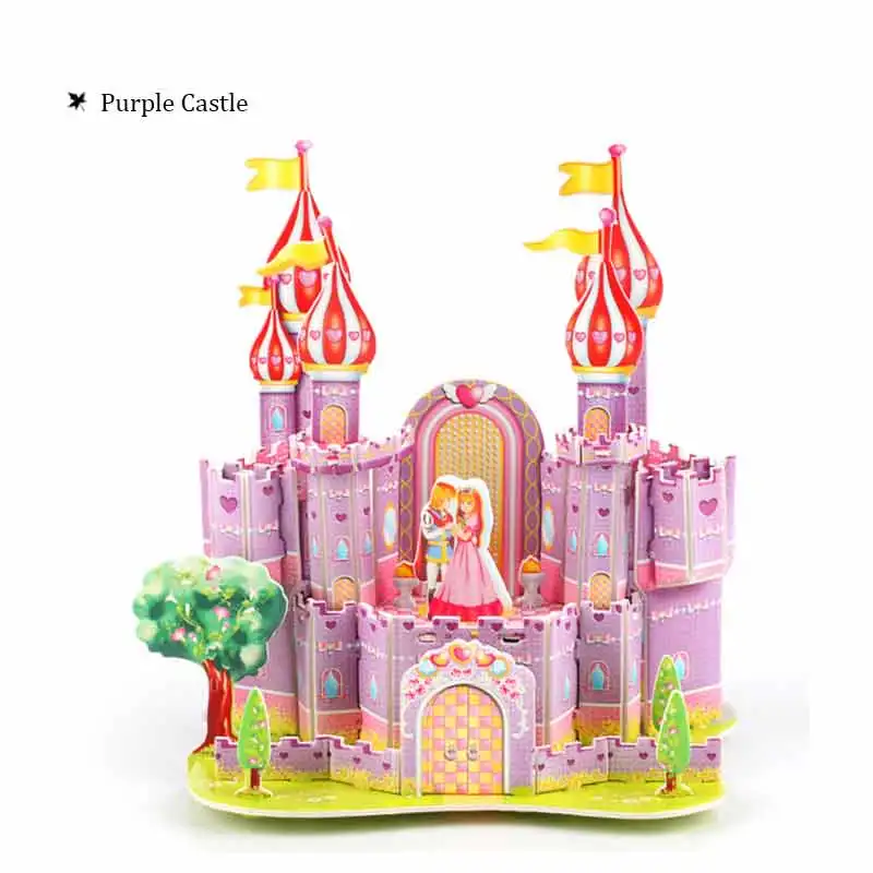 3D наклейки Скрапбукинг головоломка DIY Головоломка детская игрушка малыш Раннее