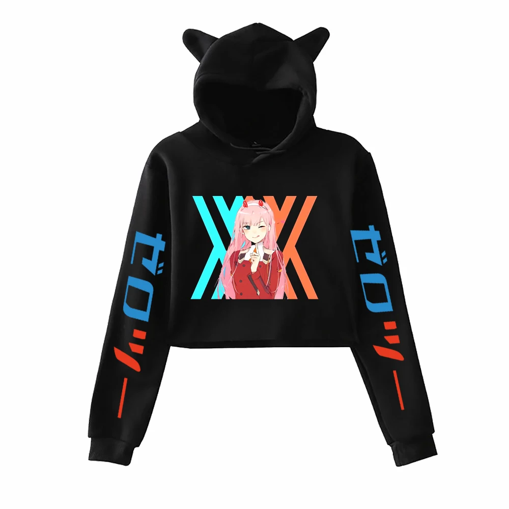 

Женская толстовка с капюшоном, с длинным рукавом и пупком