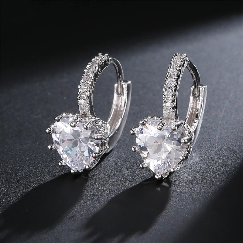 UILZ фирменный дизайн роскошные серьги с фианитом ААА оливковые ветки ювелирные