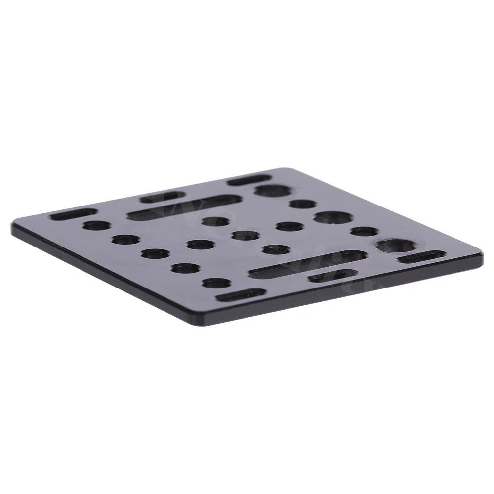 3D Printer part Openbuilds V-Slot Gantry Plate 20mm black sand blasting 65.5mmx65.5mmx3mm | Компьютеры и офис