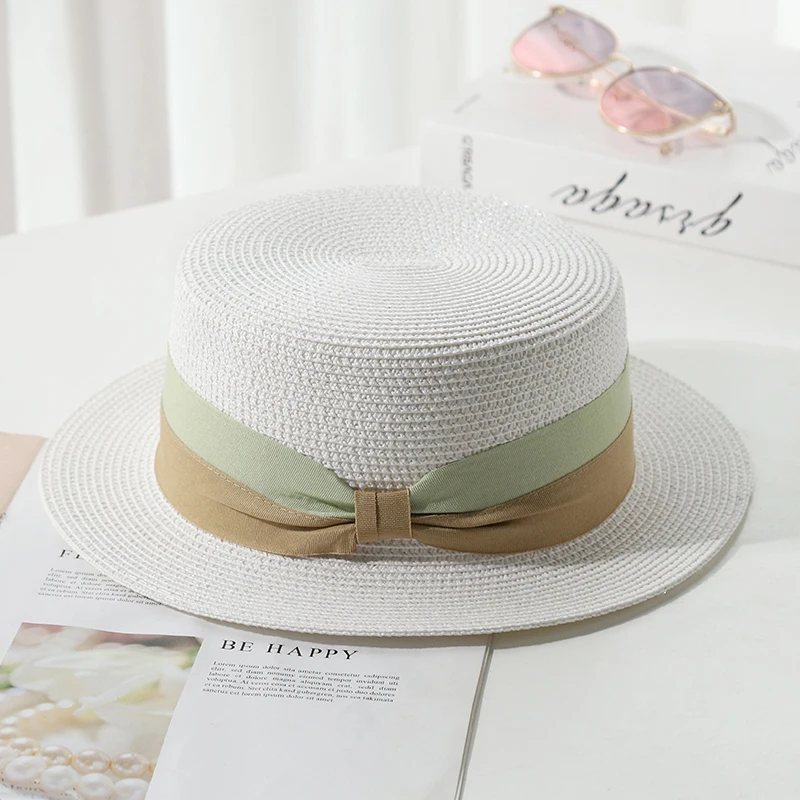 Панама мужская соломенная с бантом летняя 2021 | Аксессуары для одежды