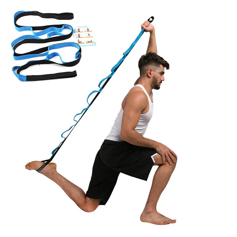 

Эластичный растягивающийся ремень Rooxin для йоги, растягивающийся ремень для ног для балета, танцев, фитнеса, тренажерного зала, эспандер, тре...