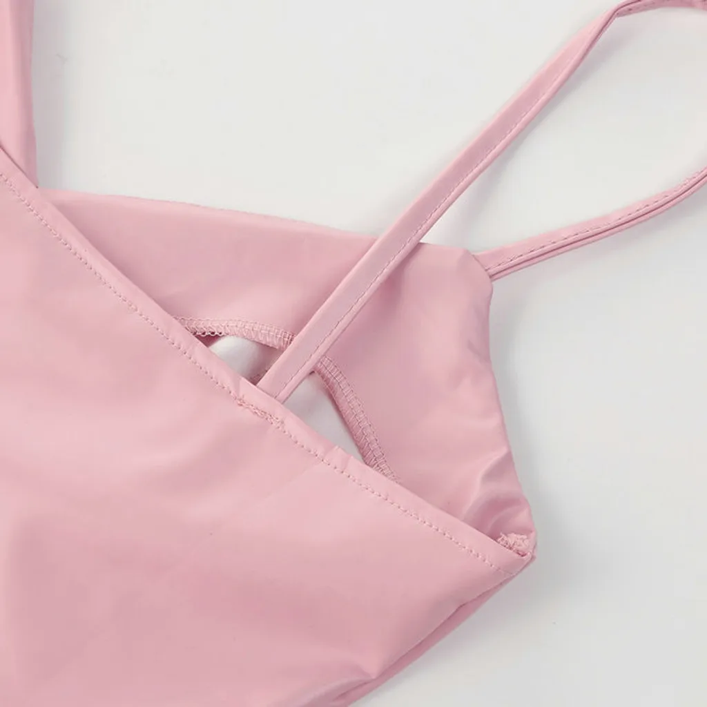 Женское летнее мини-платье без рукавов с V-образным вырезом и низкой талией