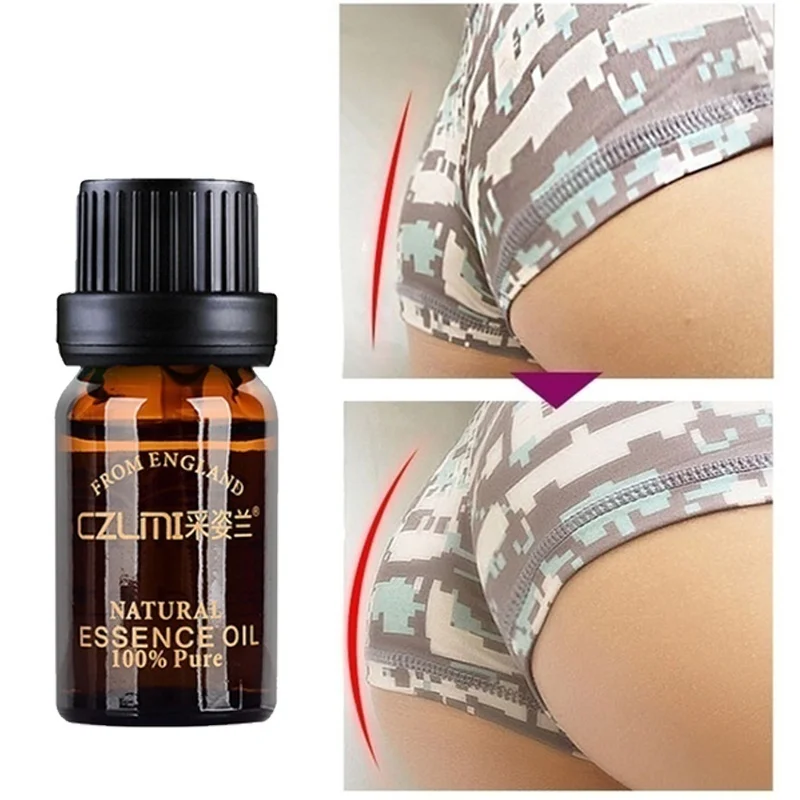 

10ML Women Beauty Essential Oil Bottle Rich Buttocks Effective Hip Lift Up Butt Lift Bigger Buttock Enlargement Body Care New