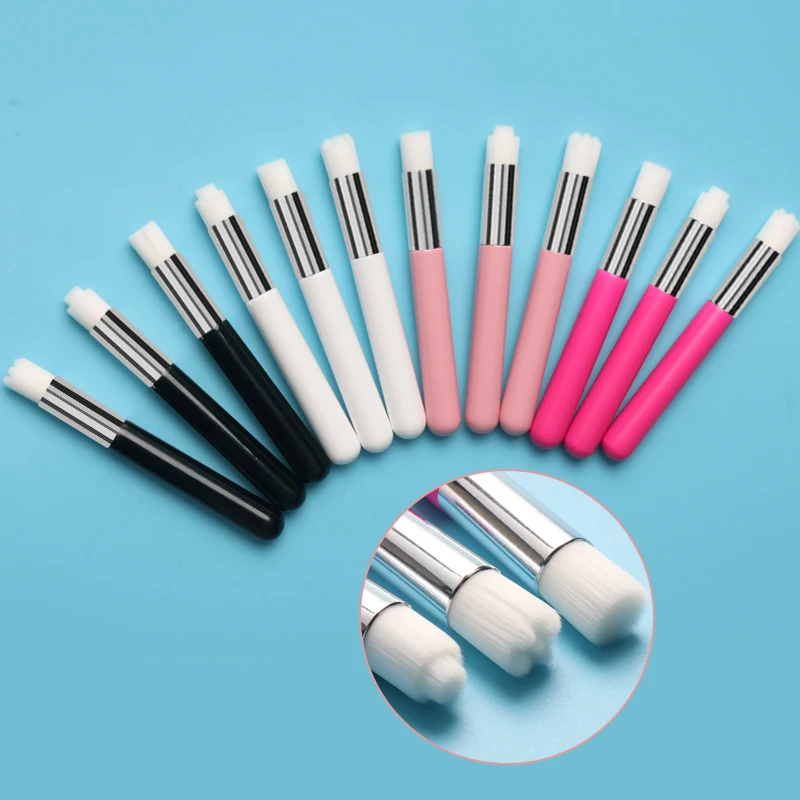 

5 PCS Professional Nose Brush Eyelash Extensions Tools Makeup Cleaning Brush Blackhead Clean Lash Shampoo Brushes Brush Material
