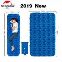 camping sleeping gear pad mat air bag mattress used in conjunction with a sleeping bag to provide padding and thermal insulation