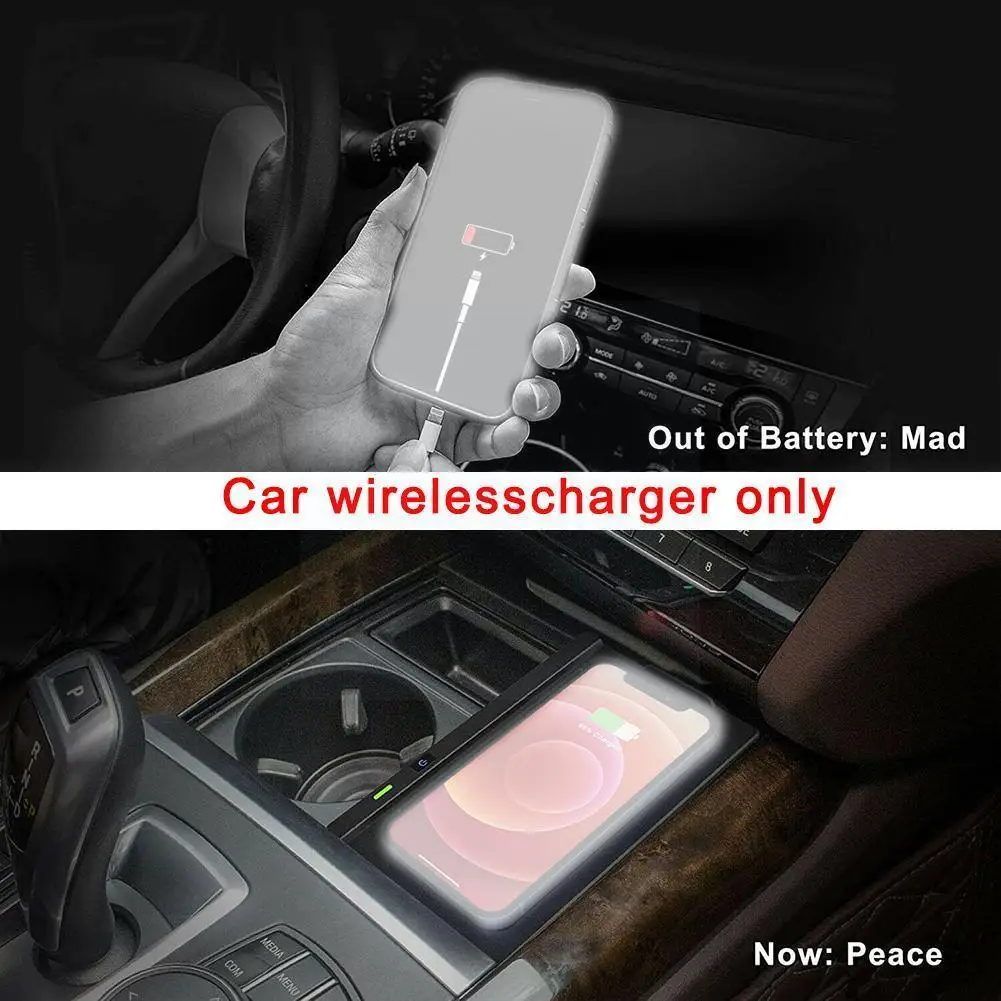 

Car Wireless Charging Board For The Phone With Qi Wireless Charging For Explorer 2020-2021 Mobile Phone Fast Car Charg G3m1