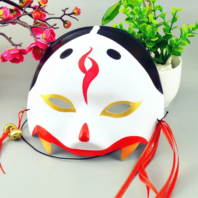 Маска для ролевых игр Yinyang Вечерние Маски лица смешная тушь Хэллоуина
