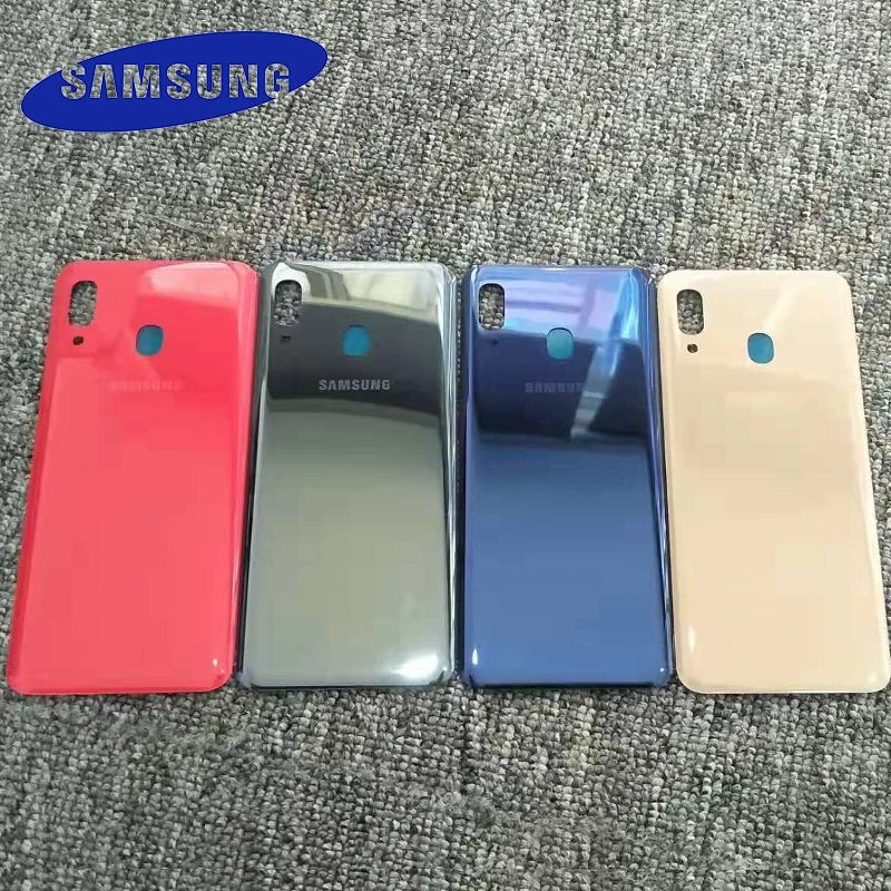 Samsung Galaxy A20 A 20 задняя крышка батарейного отсека корпуса чехол Замена для A205 SM-A205F |