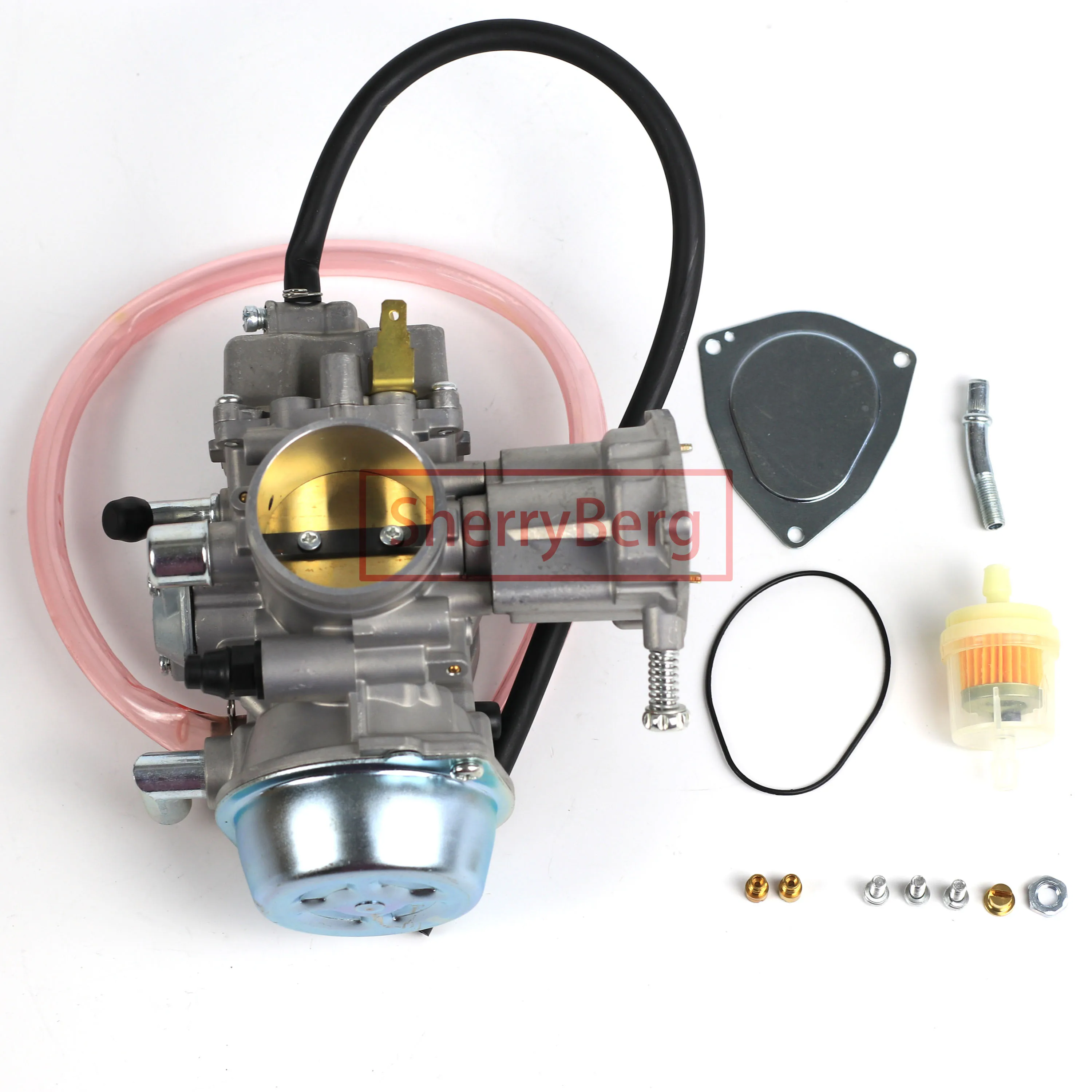 Фото Карбюратор SherryBerg, карбюратор, подходит для YAMAHA для GRIZZLY YFM660 2002 2003 2004 2005-2008 ATV CARB YFM 660 CARB PD42J 42 мм №2