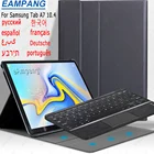 Чехол-клавиатура для Samsung Galaxy Tab A 10,5 2018 T590 T595, русская испанская Арабская Корейская клавиатура для Samsung Tab A 10,5