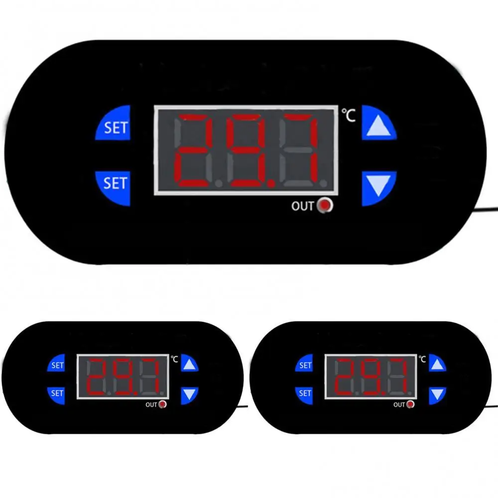 

50% Hot Sales XTWH-W1308 Cooling/Heating Switch Red Digital Display Adjustable Thermostat