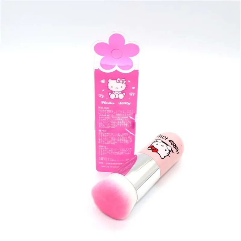 Розовые кисти для макияжа Hello cat Chubby инструмент нанесения румян портативная кисть