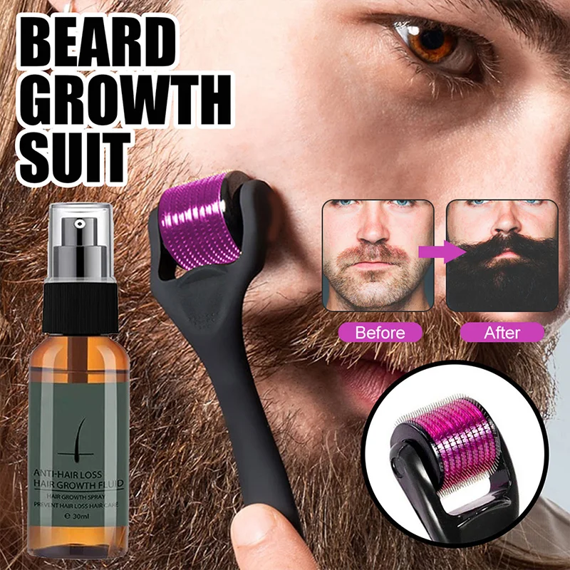 

Натуральное мужское масло для роста бороды, мужской ролик для роста бороды, питательный усилитель, спрей для бороды, против выпадения волос ...