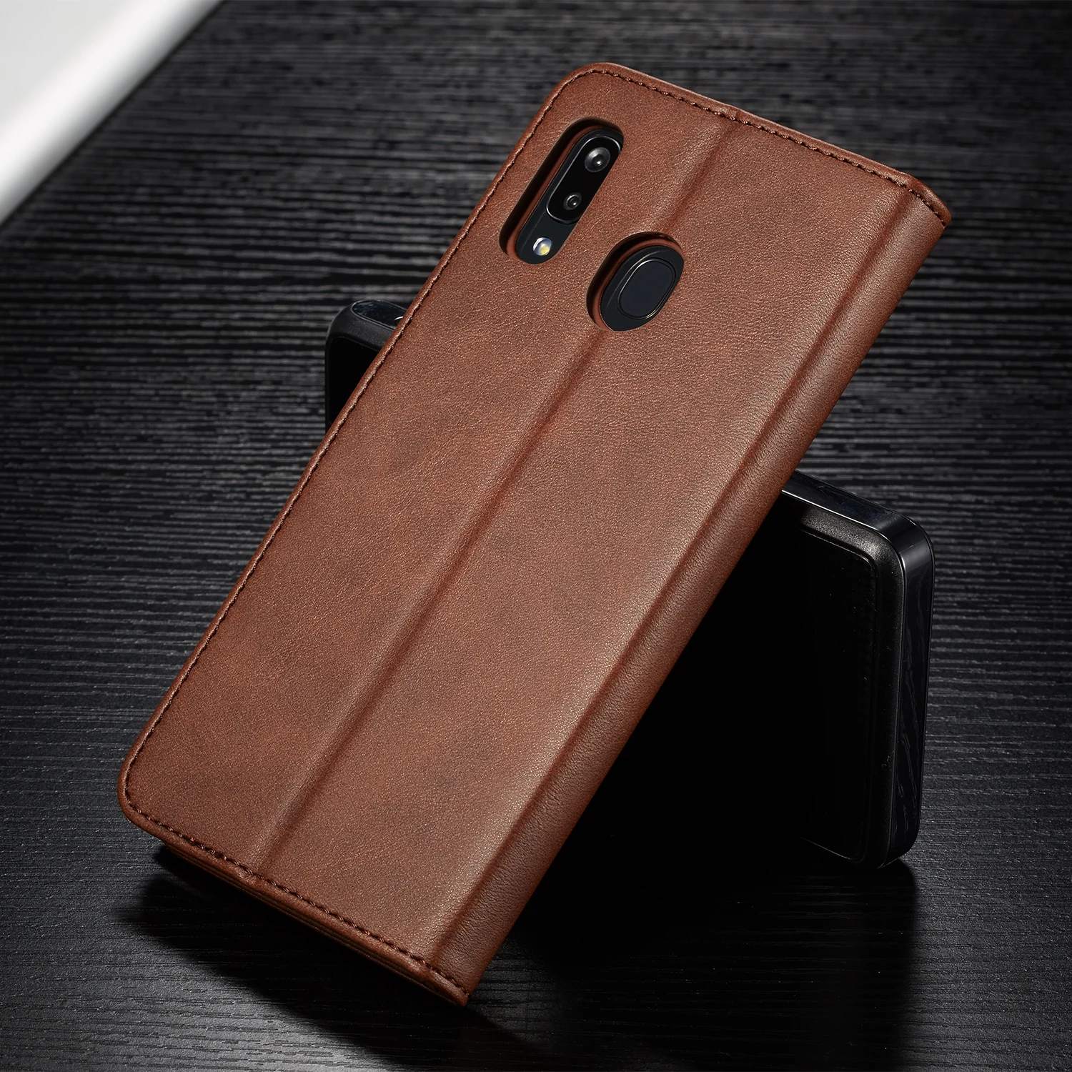 Чехол для Samsung Galaxy A10 A20 A30 A40 A50 A60 A70 A80 роскошный Магнитный чехол-книжка простой