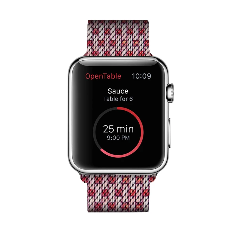 Миланская петля полоса дизайн для Apple Watch полосы 44 мм серия 4 40 мм магнитный браслет браслеты для Iwatch серии 3 ремешок