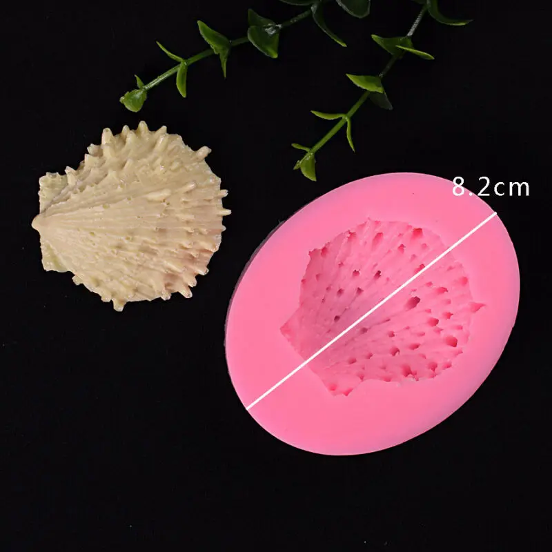 

New Silicone Sea Shells Starfish Mold 4 Shapes Baking Tools Non-stick Silicone Cake Mold 3D Mold DIY Cake Decorating Tools