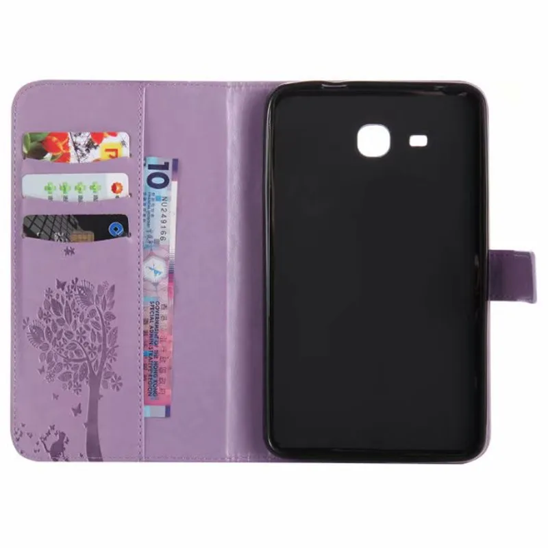 Новый чехол Tab A6 7 0 для Samsung Galaxy A T280 T285 SM-T280 SM-T285 планшета рельефный с откидной
