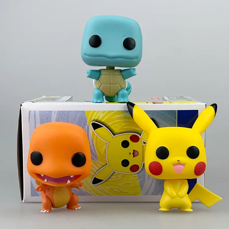 

Q Version Of Pokémon Adventure Toy Transformable toys Anime Pikachu Doll Gift Christmas Present Toys For Children Fnaf Baby