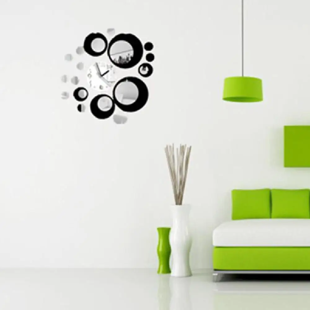 Продвижение 2019 Лидер продаж модные часы настоящий кварц настенные 3d акриловые