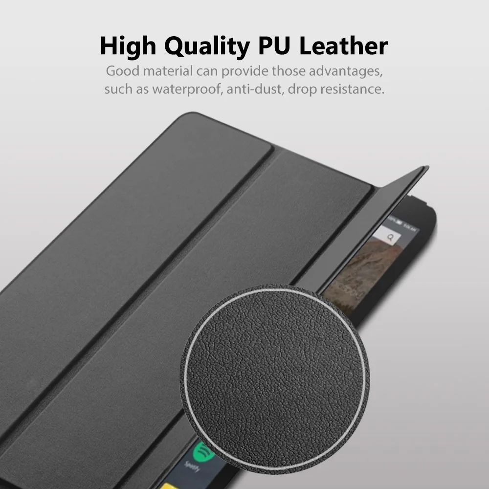 Магнитный чехол подставка из искусственной кожи для планшета Kindle Fire HD 2017 10