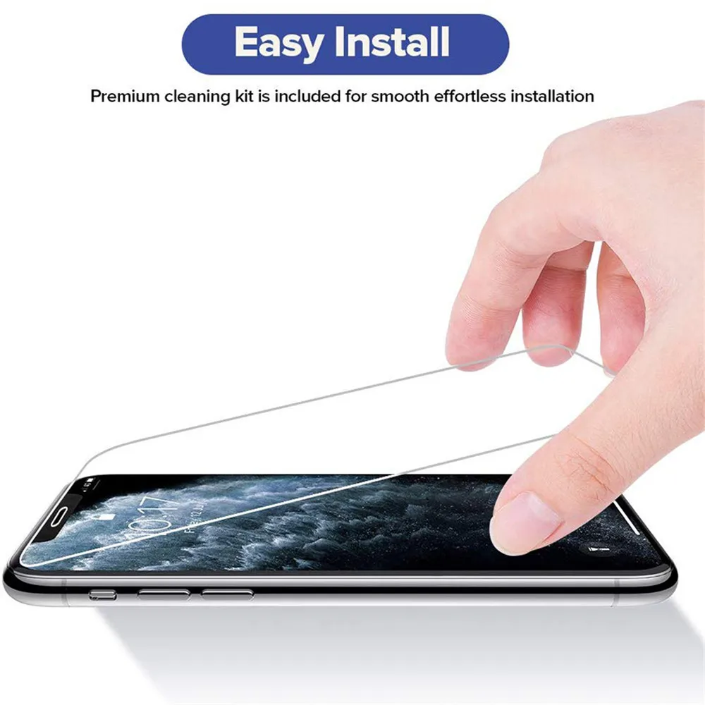 Для iphone X XS 11 Pro Max XR 7 8 Передняя Задняя полноэкранная защита из закаленного стекла